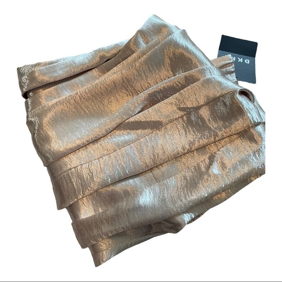 Dkny a metallic oatmeal ankle pants - Picture 5 of 8